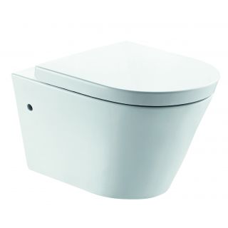 Sanifun WC suspendu Jaimica 550 blanc Rimless combi 1