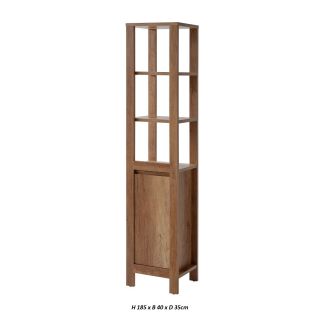 Sanifun armoire colonne Classic Oak  400 1