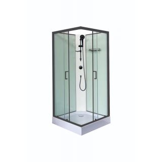 Cabine de douche complète Sanifun Martin 800 x 800  sans silicone 1