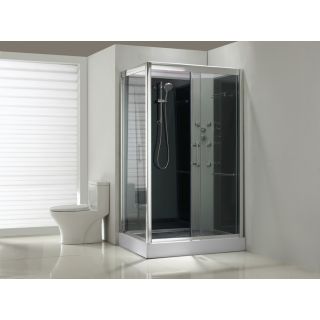 Cabine de douche complète Sanifun Milla 1200 x 900 sans silicone 1