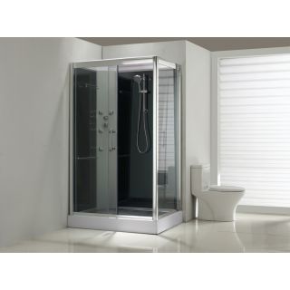 Cabine de douche complète Sanifun Millo 1200 x 900 sans silicone 1