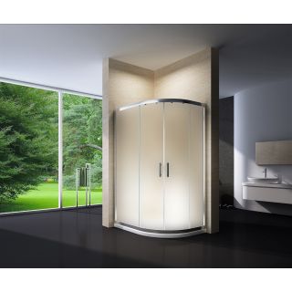 Sanifun cabine de douche Alberta L 1200 x 900 LT verre dépoli 1